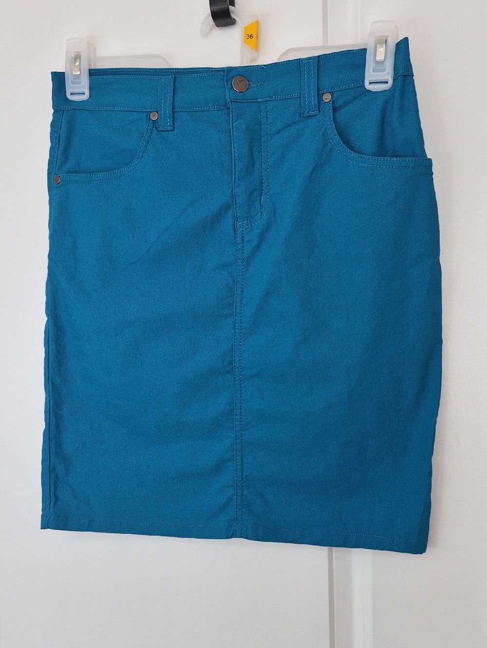 Karen Kane Women's Teal Pencil Skirt Size M